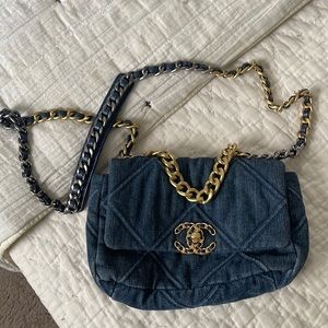 Inspired Purse Denim